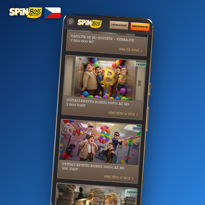 Ikona sázky zdarma po prvním vkladu v Spinboss Kasino Kasino — free bet na sport